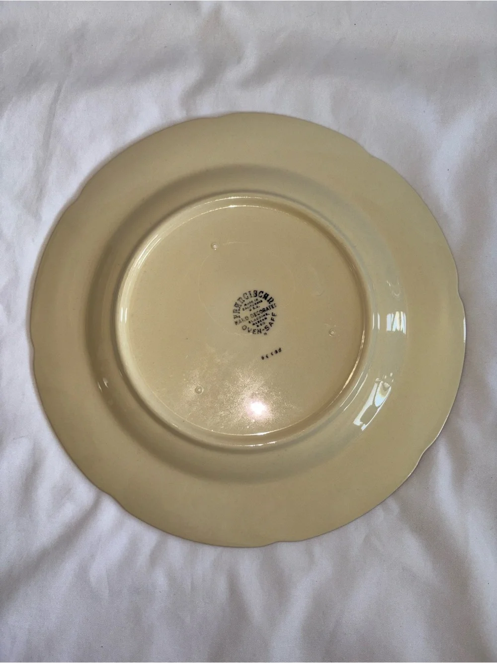 Franciscan Apple Dinner Plates Set of 3 Vintage 10.5” Hand Painted USA